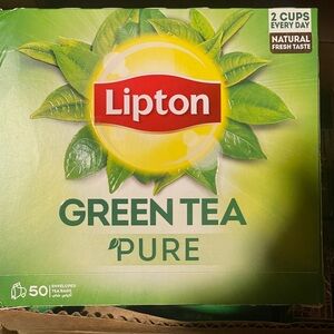 Lipton 50 ct box Green pure tea